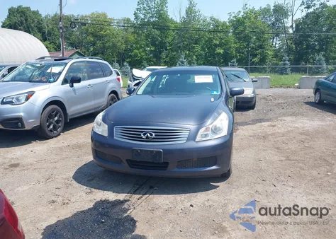 2008 Infiniti G35X z USA, uszkodzony, nr VIN JNKBV61F48M250537